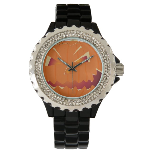 Pompoen voor Halloween 5 Horloge (Voorkant)
