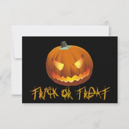 Pompoen voor Halloween 6 (Voorkant)