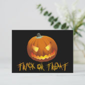 Pompoen voor Halloween 6 (Staand voorkant)