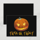 Pompoen voor Halloween 6 (Voorkant / Achterkant)