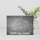 Pompoen voor het uiterlijk van Halloween 3-alkboar (Staand voorkant)