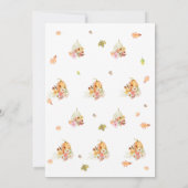 Pompoen Vrachtwagen Herfst Verjaardagsfeest Kaart (Achterkant)