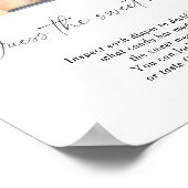 Pompoen vrachtwagen - raad de zoete puinhoop poster (Hoek)