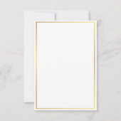 Pompoen vriendendanketent invitatie kaart (Achterkant)