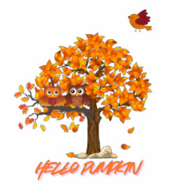 Pompoen Vrouwen Basic Herfst T-shirt