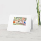 Pompoen Wandeling Feestdagen Kaart (Achterkant)