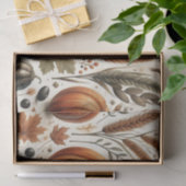 Pompoen Waterverf Herfstpatroon voor Herfst Tissuepapier (Geschenk)