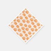 Pompoen Waterverf Patroon Servet (Hoek)