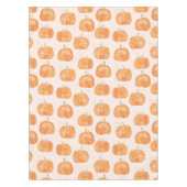 Pompoen Waterverf Patroon Tafelkleed (Voorkant)