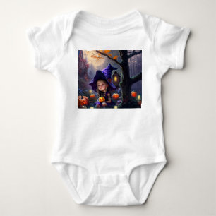 pompoen/whimsical/Halloween/kartentekening Romper