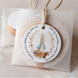 Pompoen Whimsical Peter Rabbit Bedankjes Labels