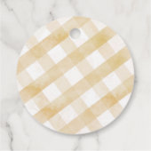 Pompoen Whimsical Peter Rabbit Bedankjes Labels (Achterkant)