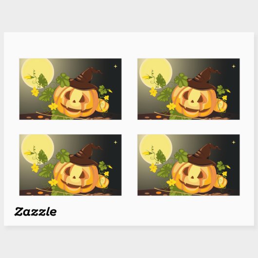 Pompoen Witch Stickers (Vel)