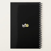 Pompoen, zadelijke vlammen planner (Achterkant)