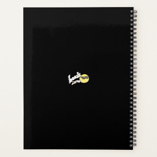 Pompoen, zadelijke vlammen planner (Achterkant)