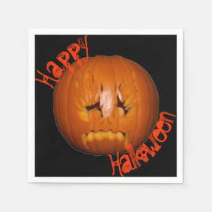 Pompoen, zadelijke vlammen servet