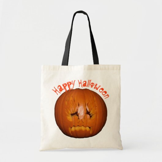 Pompoen, zadelijke vlammen tote bag (Voorkant)