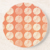 pompoen zandsteen onderzetter (Voorkant)