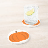 pompoen zandsteen onderzetter (Zijkant)