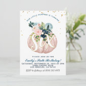 Pompoen Zesde Verjaardag Uitnodiging (Staand voorkant)