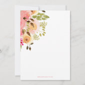 pompoen zijn op weg naar baby shower kaart (Achterkant)