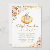 pompoen zijn op weg naar floral kaart (Voorkant)