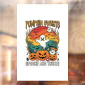 Pompoen Zoetjes Spoken Behandelingen Halloween Gee Raamsticker (Vel 2)