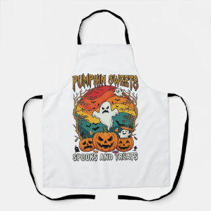 Pompoen Zoetjes Spoken Behandelingen Halloween Gee Schort