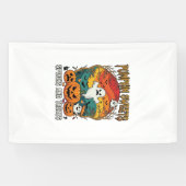 Pompoen Zoetjes Spoken Behandelingen Halloween Gee Spandoek (Horizontaal)