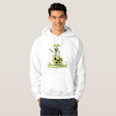 Pompoen Zombie Halloween Hoodie (Voorkant volledig)