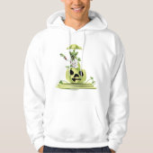 Pompoen Zombie Halloween Hoodie (Voorkant)
