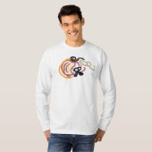 Pompoen Zonsondergang Herfst cute T-shirt (Voorkant volledig)
