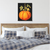  pompoenafdrukken canvas afdruk (Insitu (Slaapkamer))