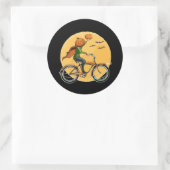 Pompoenbevalling Ronde Sticker (Tas)