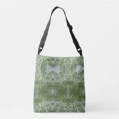 Pompoenblad Macro Crossbody Tas (Achterkant)