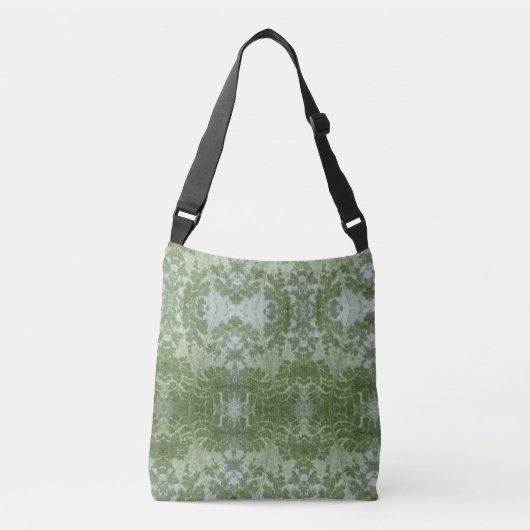 Pompoenblad Macro Crossbody Tas (Voorkant)