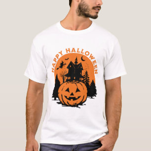 pompoenblij halloween t-shirt