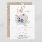 pompoenbloem | repetitiediner kaart (Voorkant / Achterkant)