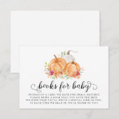 Pompoenboeken voor Baby Boek Aanvraag Kaart (Voorkant / Achterkant)