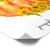 Pompoenboeken voor Baby Poster (Hoek)