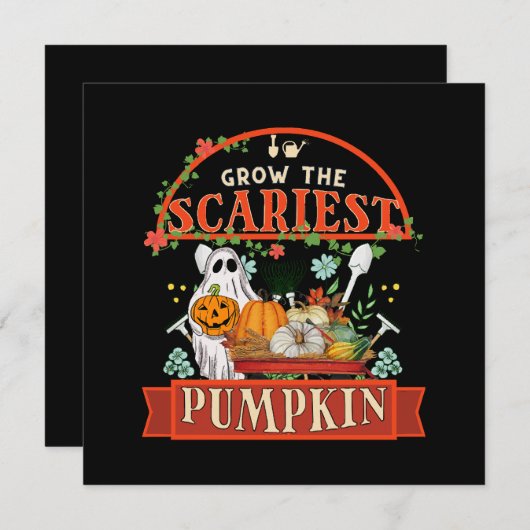 Pompoenboer Halloween (Voorkant / Achterkant)