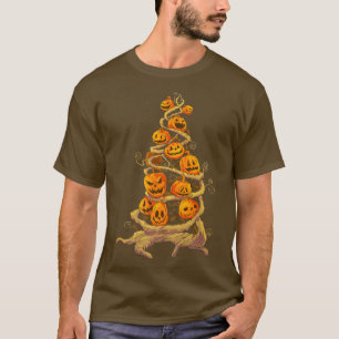 Pompoenboompatch Jackolantern Herfst herfst Hallow T-shirt