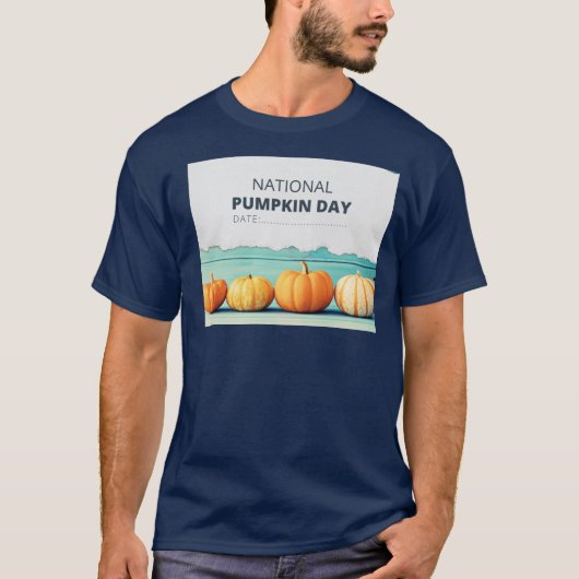 Pompoendag T-shirt (Voorkant)