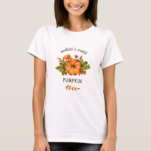 Pompoendag voor vrouwen t-shirt (Voorkant)
