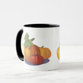 Pompoendecoratie Mok (Voorkant links)