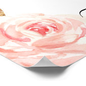 Pompoendrive op Baby shower Welkomstbord Poster (Hoek)