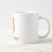 Pompoenemmer Vol Zoet - Halloween Grote Koffiekop (Rechts)