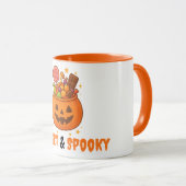 Pompoenemmer Vol Zoet - Halloween Mok (Voorkant rechts)