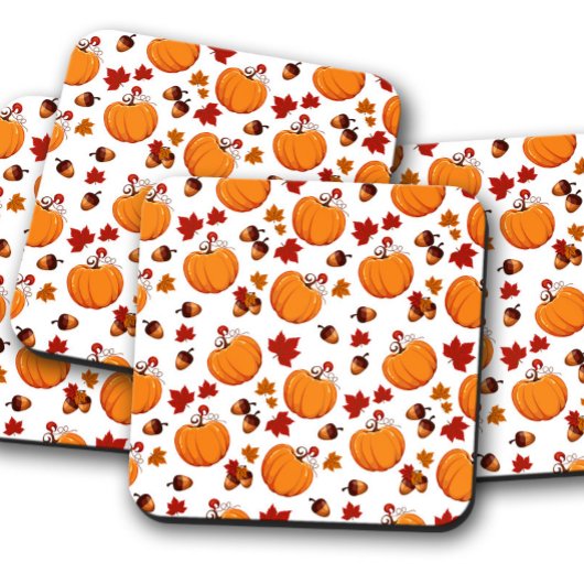 Pompoenen | Autumn Cork Drink Onderzetter