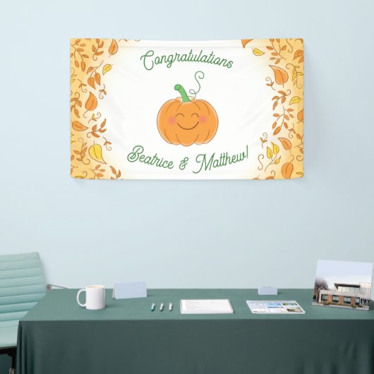 Pompoenen Baby shower Cute Herfst Spandoek (Beurs)